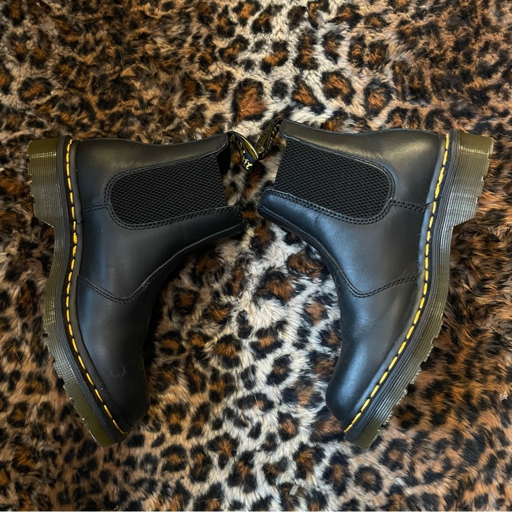 Black Dr. Martens Combat Boots